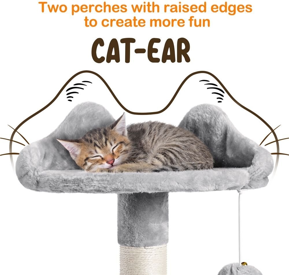 Yaheetech 70-in Cat Tree Condo