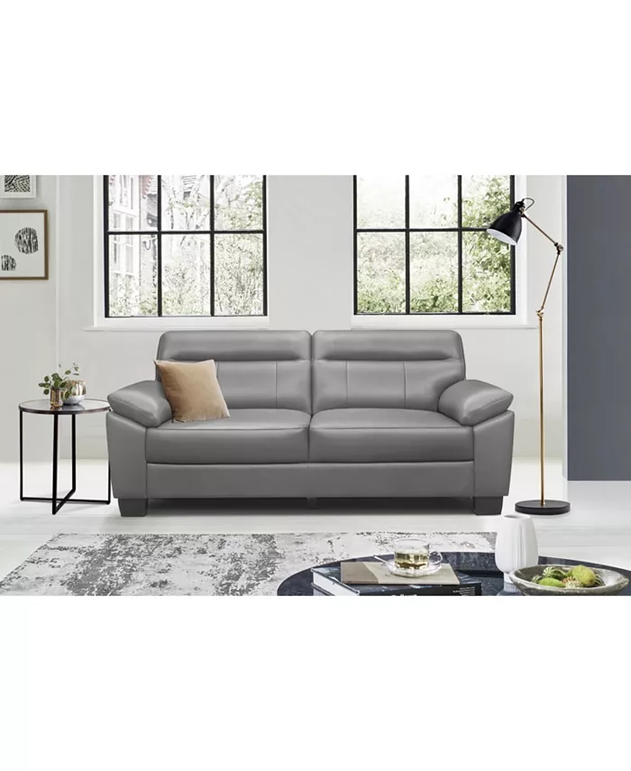 Homelegance White Label Croydon 81 Leather Sofa