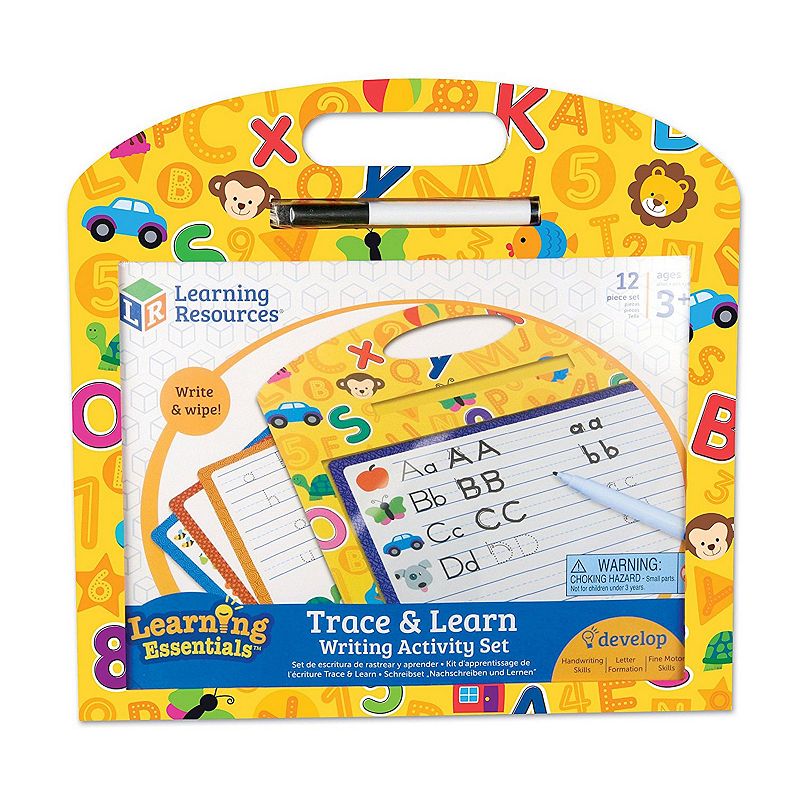 Learning Resources Trace and Learn Writing Activity Set