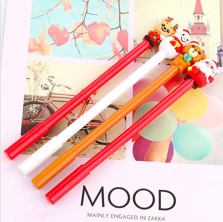 Back To School Season Retractable Ballpoint Pen Gel Pen 10 In 1 Gift Pens Multicolor Christmas 2ml Liquid Ink Pens For Office School Supplies As A Chi