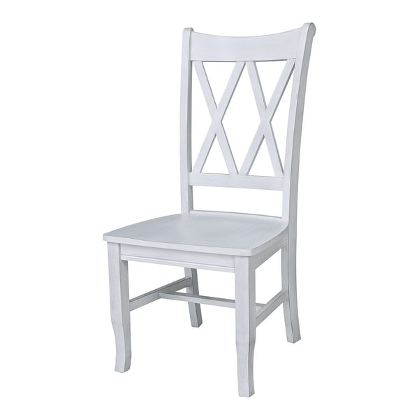 Double XX Solid Wood Chairs - Set of Two