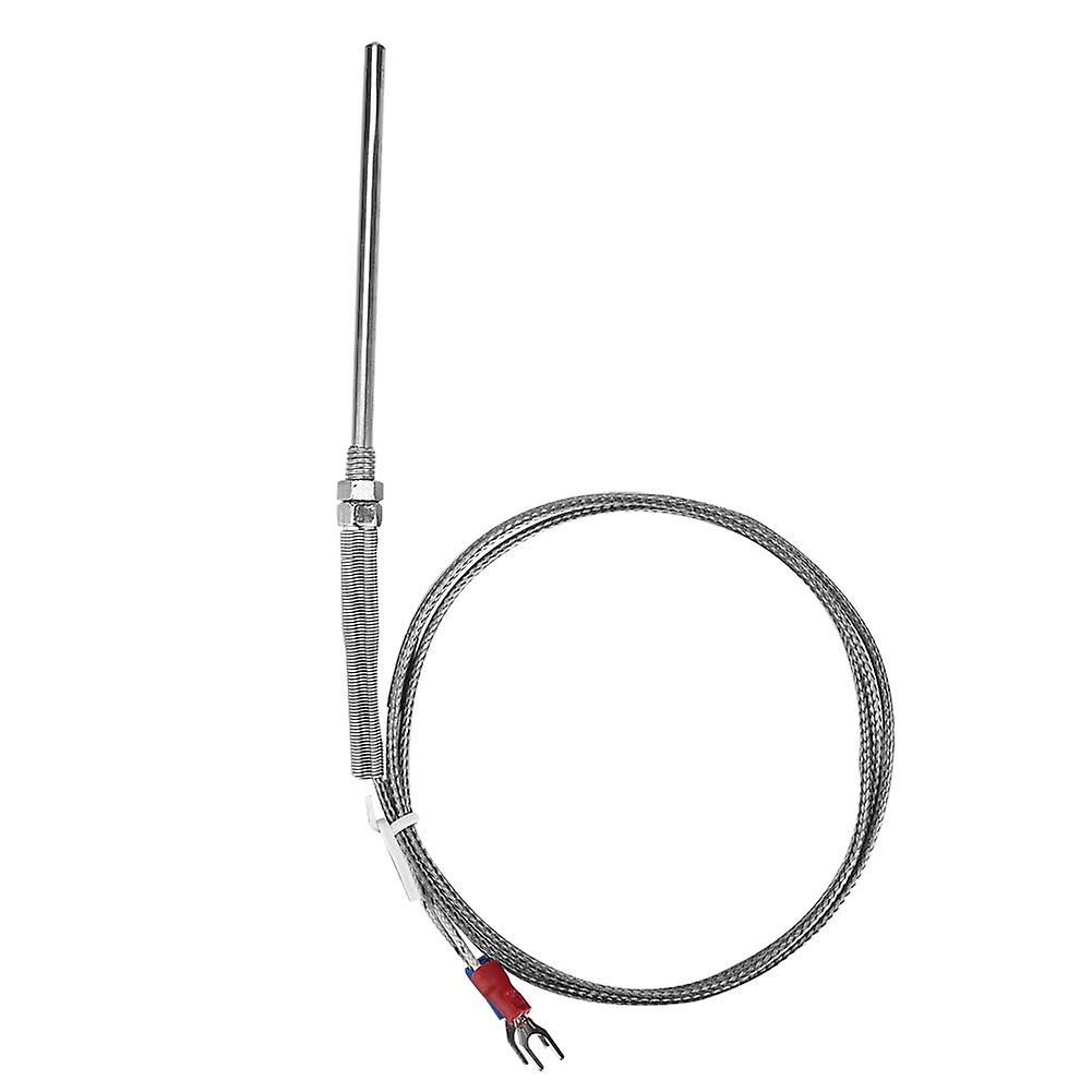 M8 Thread Type K Thermocouple 50mm Probe Temperature Sensor Wire 0-400 (1 M)