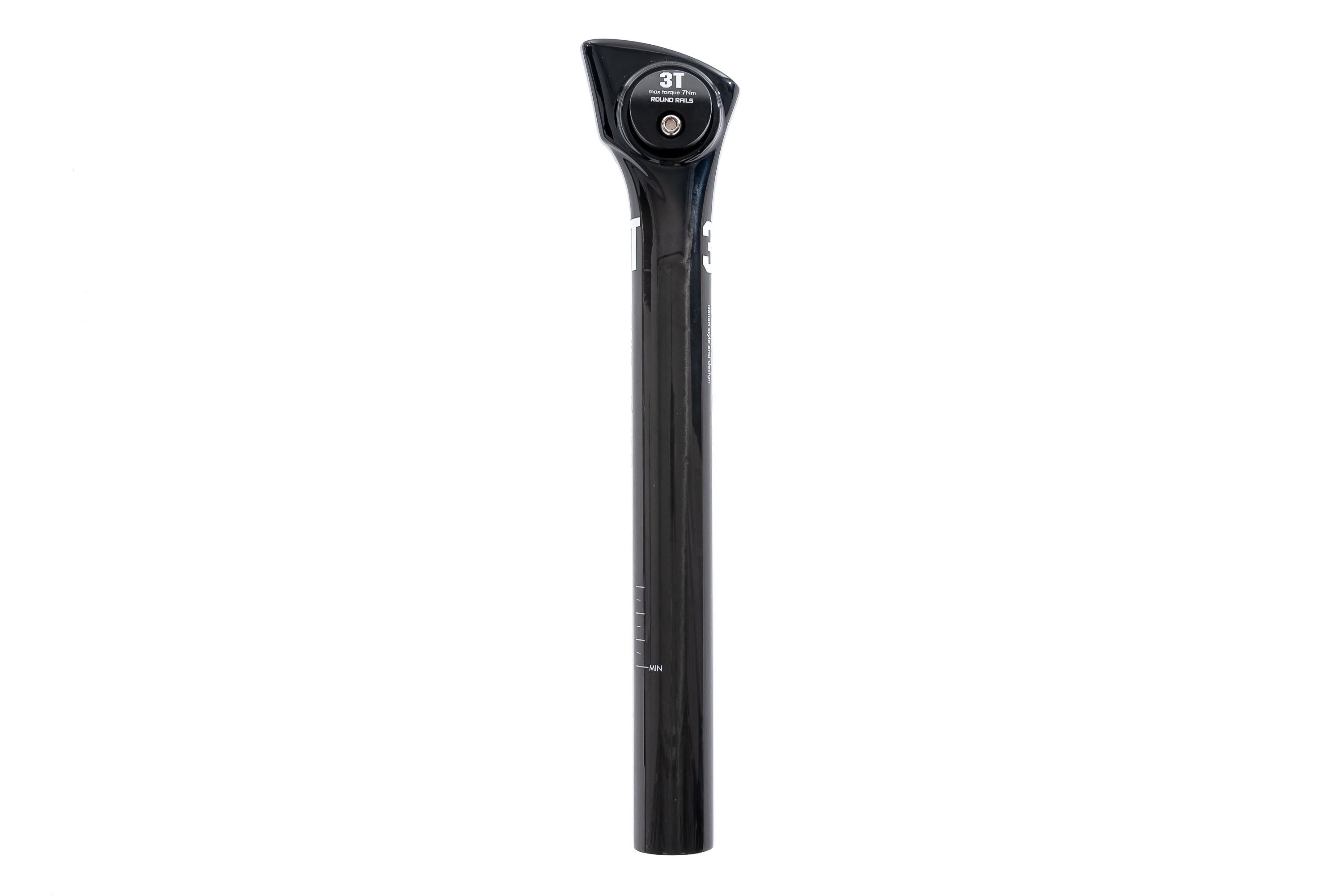 3T Ionic 0 LTD Seatpost 31.6mm Carbon Black / Silver