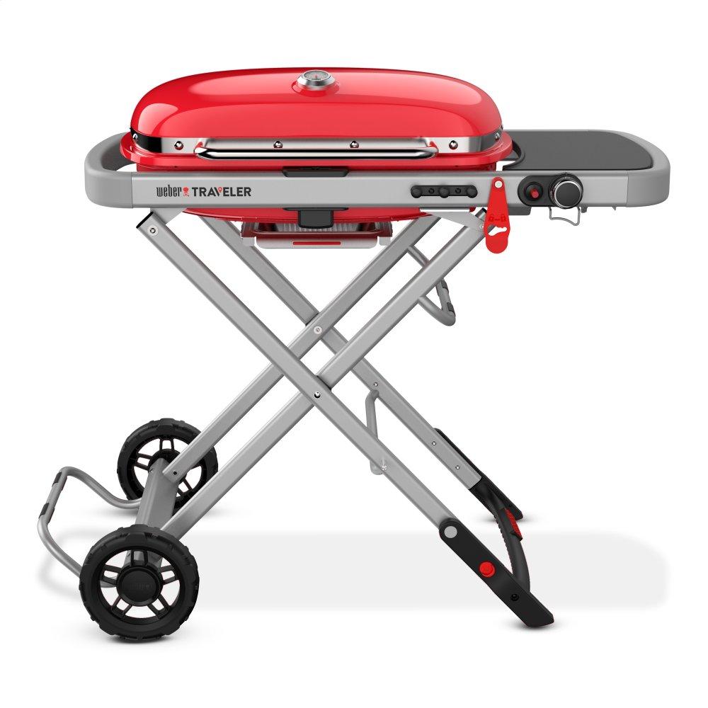 Weber 9030001 Weber Traveler Portable Gas Grill - Red