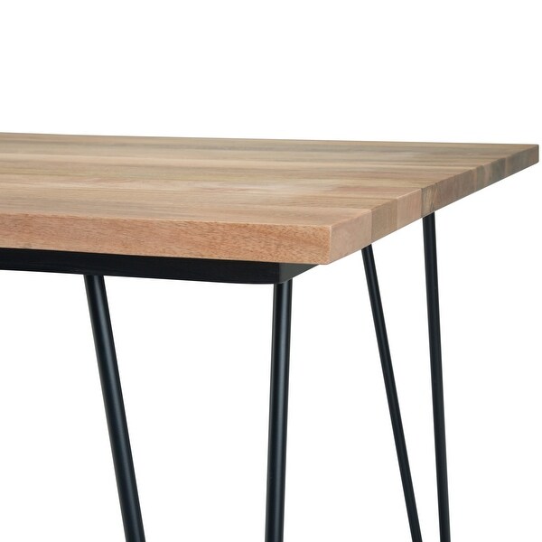 WYNDENHALL Moreno Industrial Mango Wood Dining Table