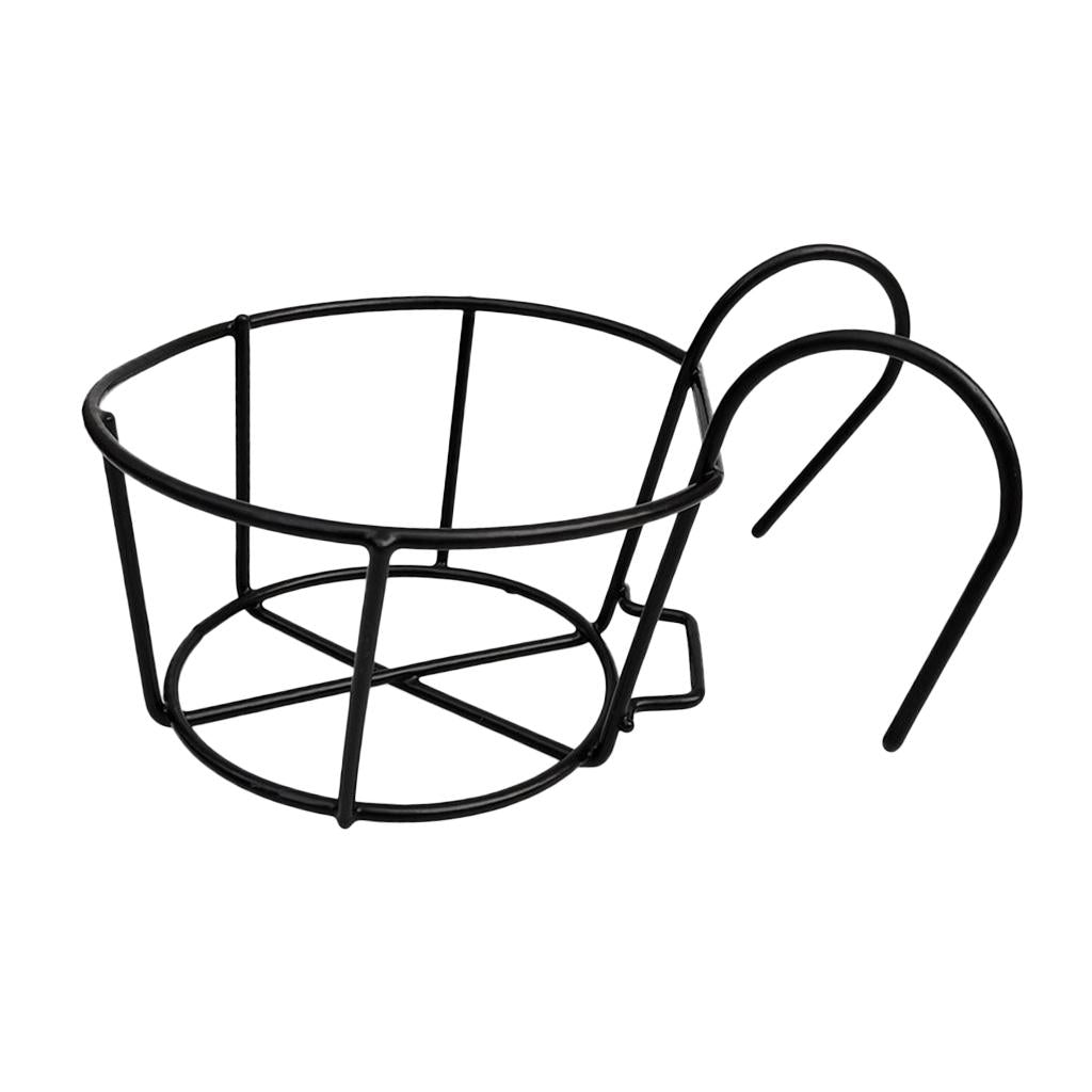 3x Balcony Flower Shelf Iron Wire Hanging Flower Pot Shelf Flower Pot Rack Flower Pot Rack For Railings