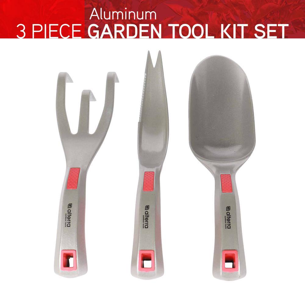 ALTERRA 3 Piece Aluminum Hand Tool Set AMHT15