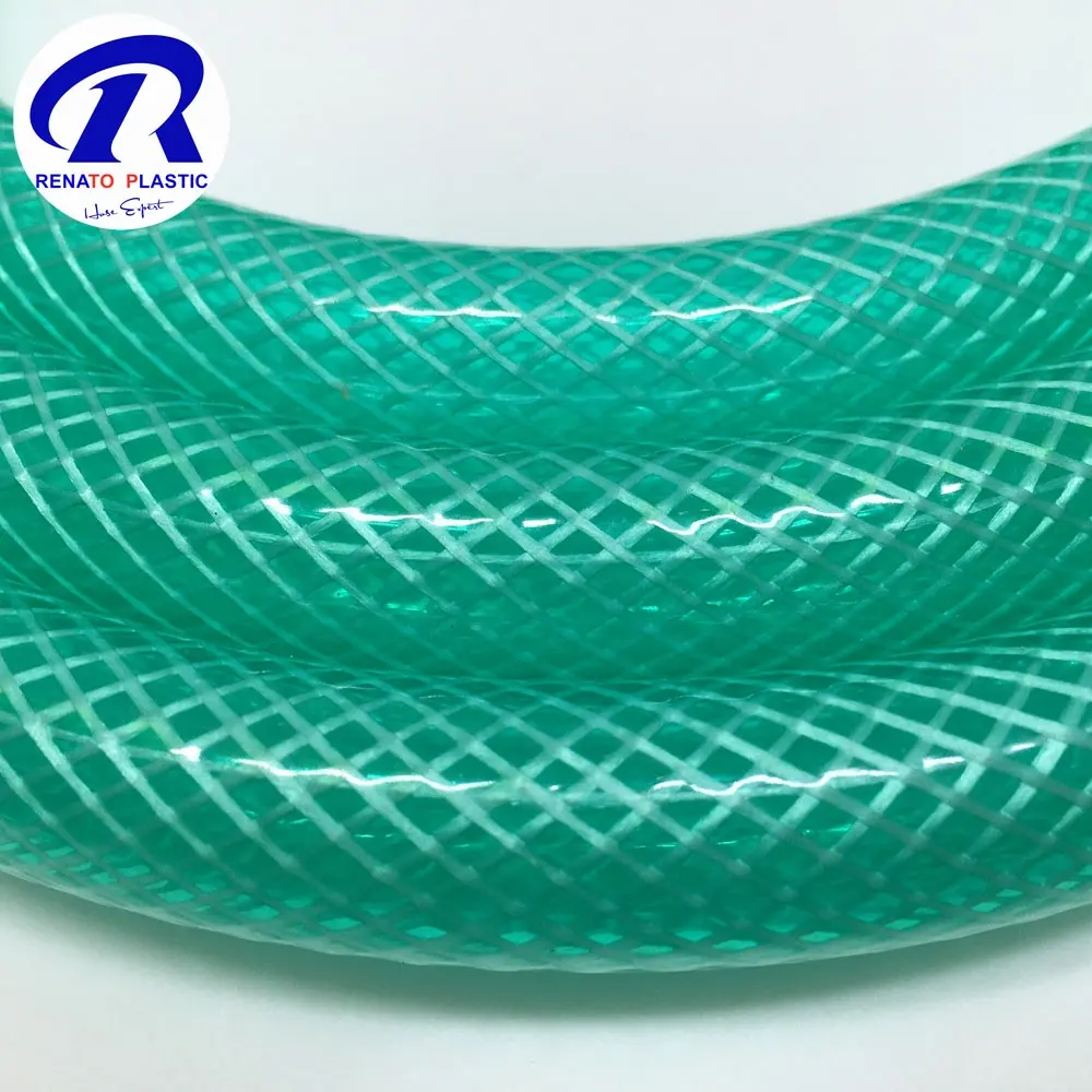 Anti Torsion Green Or Yellow PVC Garden Hose For Water Supply Hose