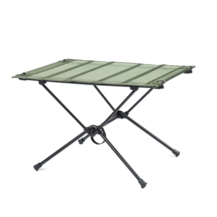 Alocs Custom Logo Portable Outdoor Adjustable Mesh Table Multifunctional Ultralight Picnic Beach Folding Camping Table