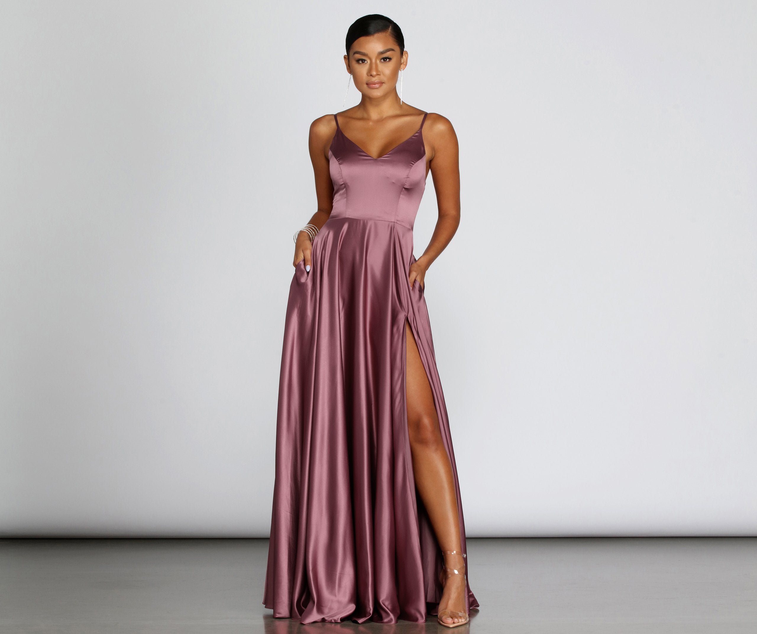 Juliet Formal High Slit Dress