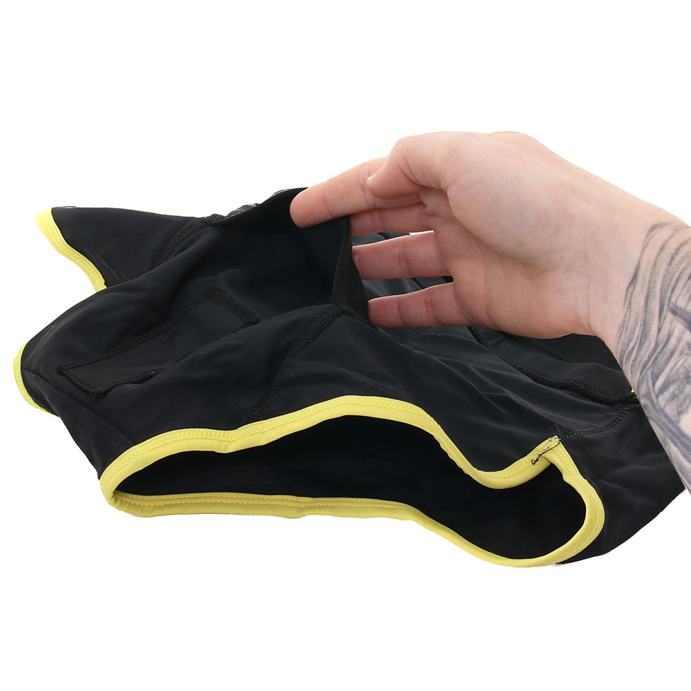 Boundless Black & Yellow Brief in 2X/3X