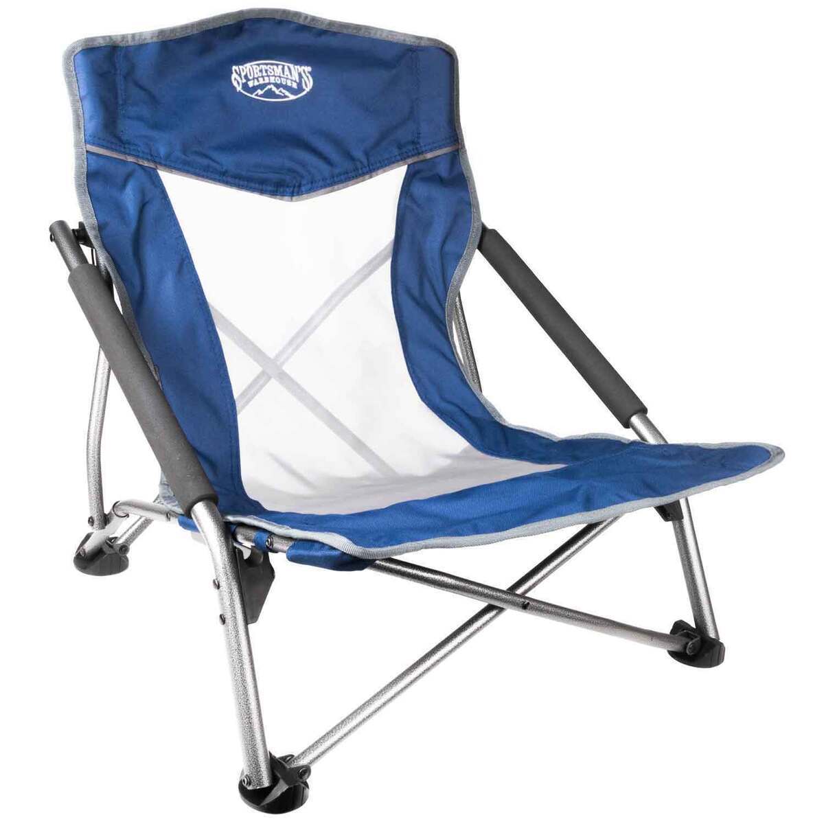 Sportsman's Warehouse Low Profile Chair Blue 250 lbs Weight Capacity