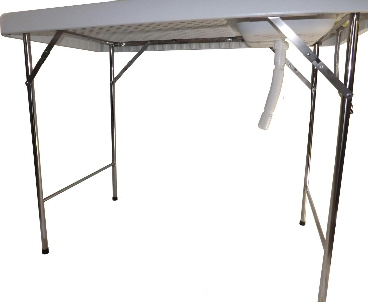 Old Cedar Outfitters Premium Portable Fillet Table and Cleaning Station (With Stainless Steel Legs)