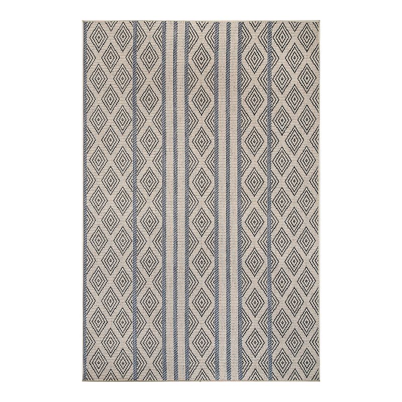 nuLOOM Rayna Banded Trellis Indoor/Outdoor Area Rug