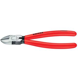 KNIPEX Heavy Duty Forged Steel 4-14 in. Diagonal Cutters with 62 HRC Cutting Edge 70 01 110