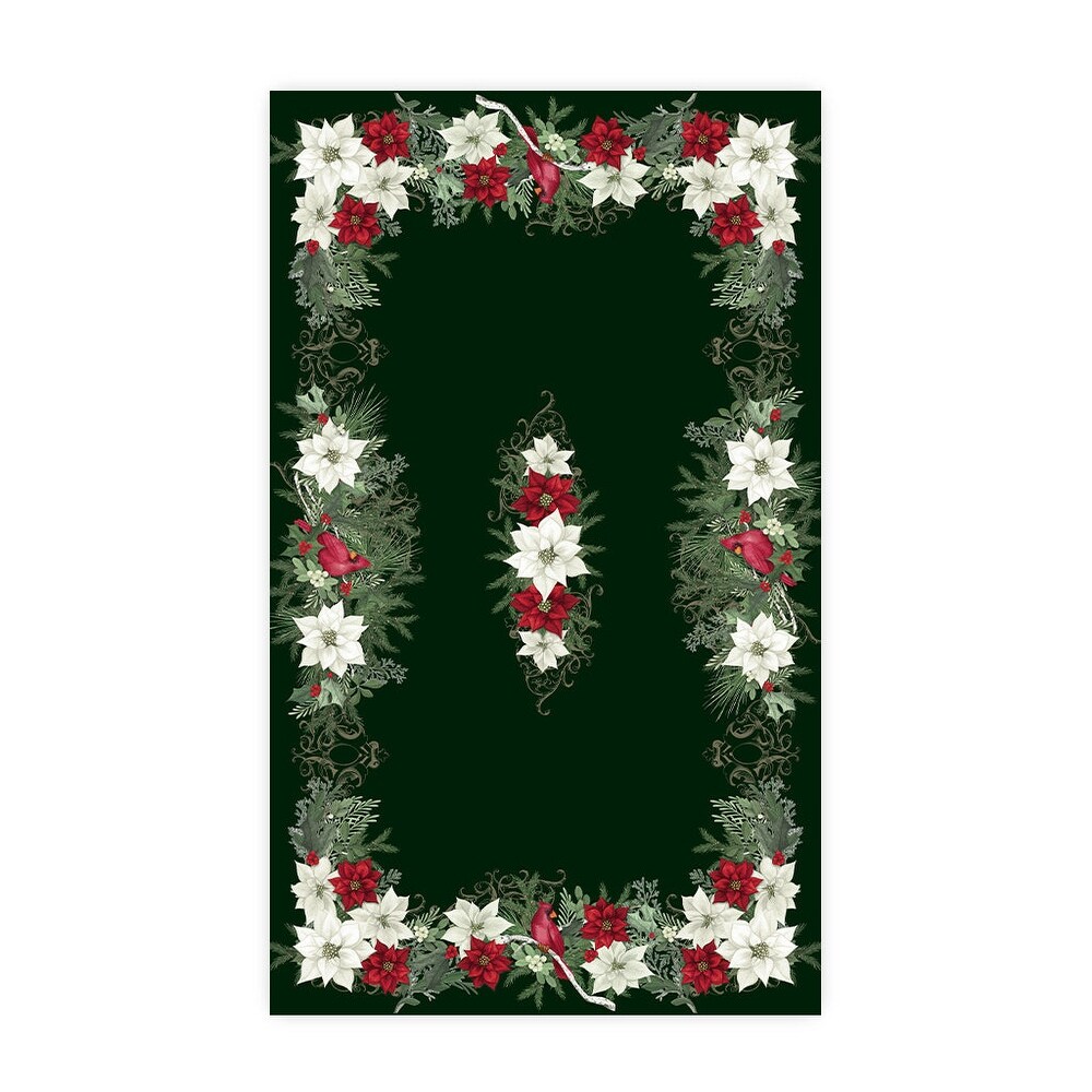 Laural Home Christmas Elegance Tablecloth