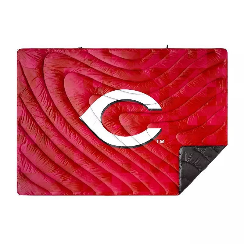 Rumpl Cincinnati Reds 75'' x 52'' Geo Original Puffy Blanket