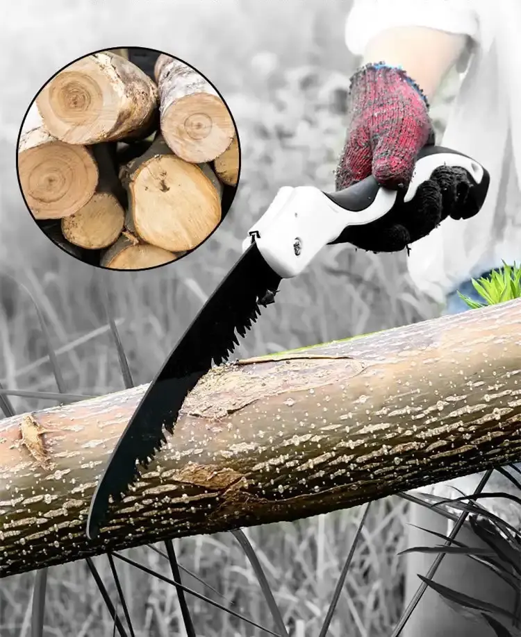 Hot selling good quality cheap Manual Hand Woodworking Folding Saw Sharp Camping Garden Tree Chopper for wood cutting trimming