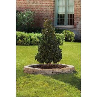 Oldcastle Mini Beltis 3 in. H x 8 in. W x 4 in. D Gray Charcoal Concrete Retaining Wall Block (378- Piece Pallet) 16250760