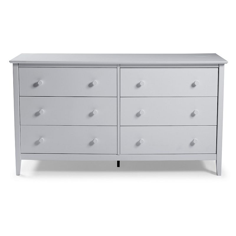 Alaterre Furniture Simplicity 6-Drawer Dresser💝(LAST DAY CLEARANCE SALE 70% OFF)