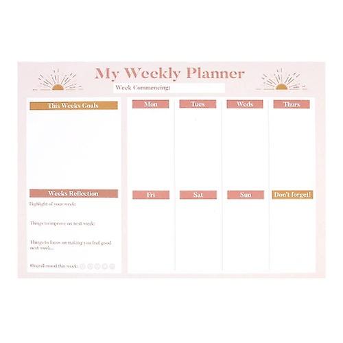 Something Different Good Vibes A4 Wall Planner