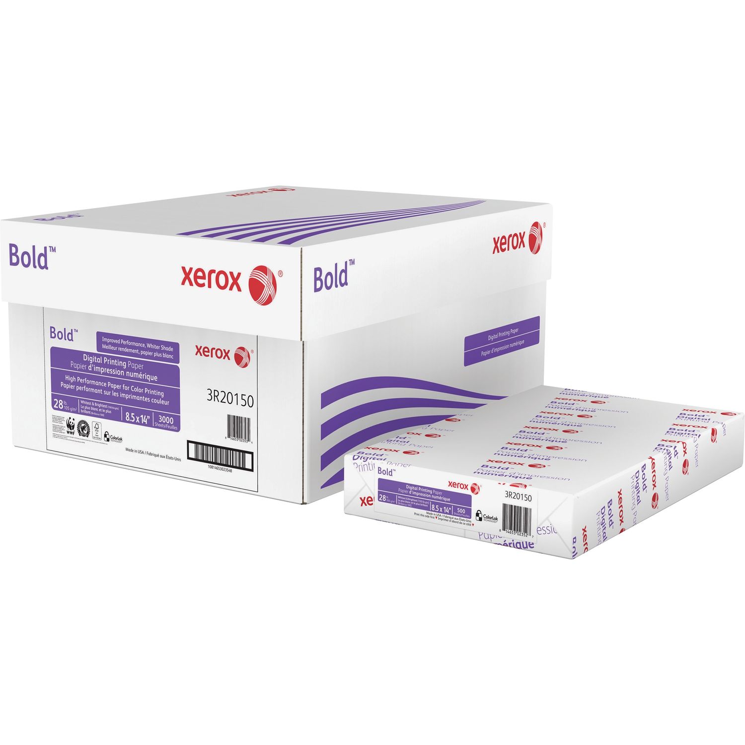 Bold Copy and Multipurpose Paper - White by Xerox Corporation XER3R20150