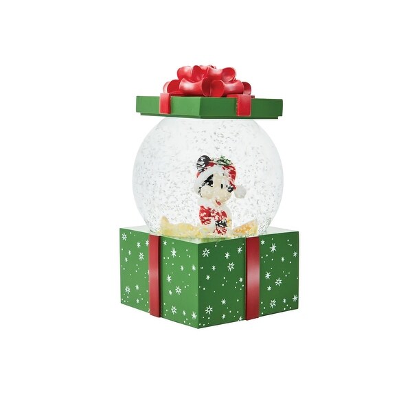 Dept 56 Mickey Christmas Gift Waterball