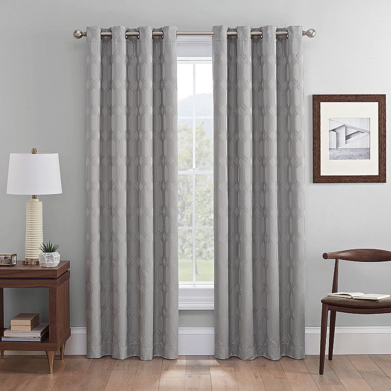 eclipse 2-pack Absolute Zero 100% Blackout Beech Window Curtains