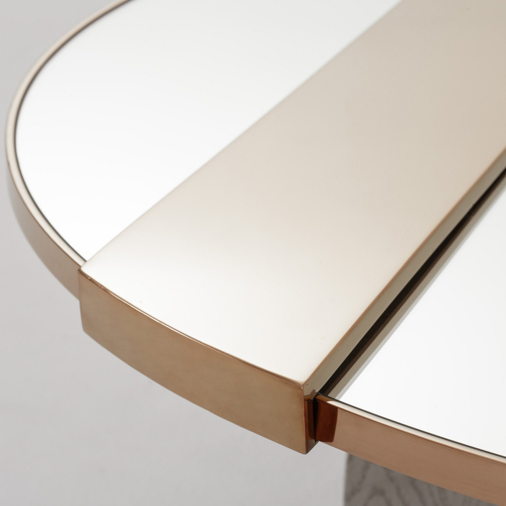 Minor Coffee Table Mirror   Contemporary   Coffee Tables   by Peachtree Fine Furniture  Houzz