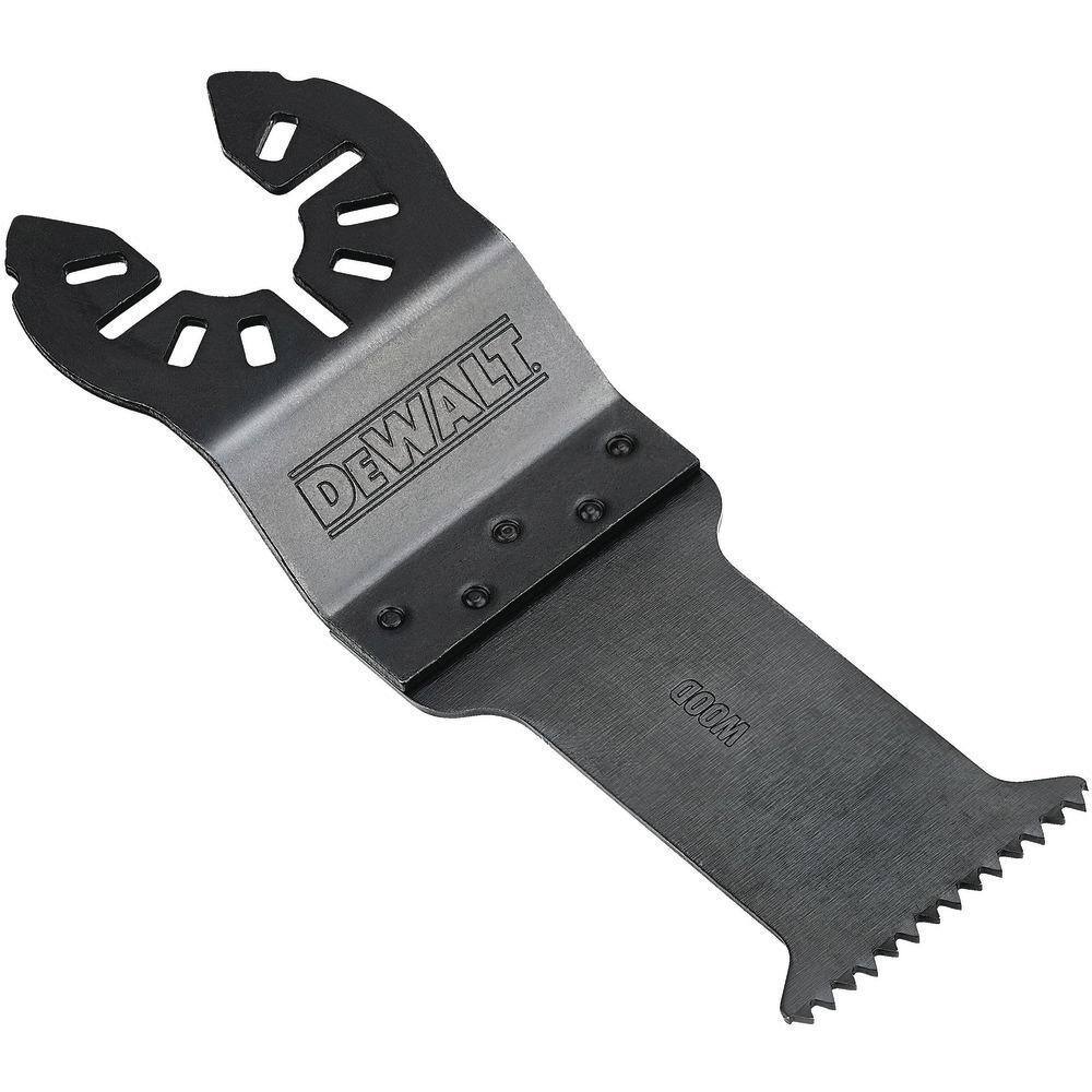 DW Oscillating Set (8-Piece) with 6 in. 1014 TPI Straight Back Bi Metal Reciprocating Saw Blade (5-Pack) DWAO142084845