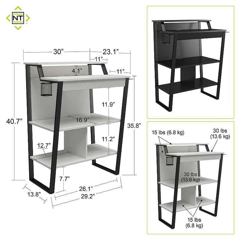 Ntense Genesis Standing Gaming Desk/ Arcade Stand