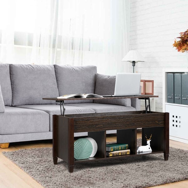 Living Room Furniture Lift Top Storage Coffee Table