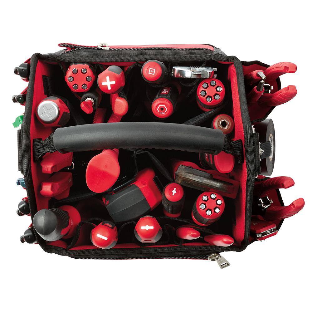 MW 10 in. PACKOUT Tote with 11-in-1 Multi-Tip Screwdriver with Square Drive Bits 48-22-8310-48-22-2761