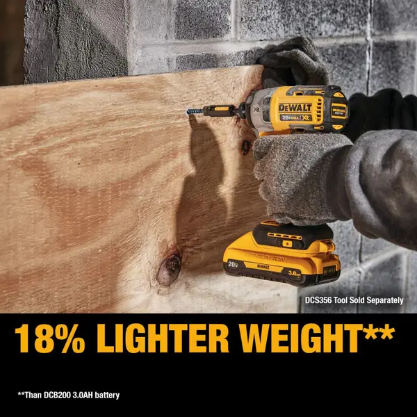 DEWALT 20V MAX* Compact 3Ah Battery