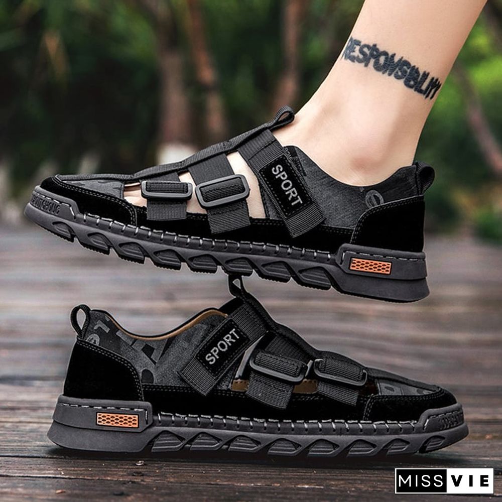 Summer Personality Plus Size Casual Men'S Non-Slip Sandals