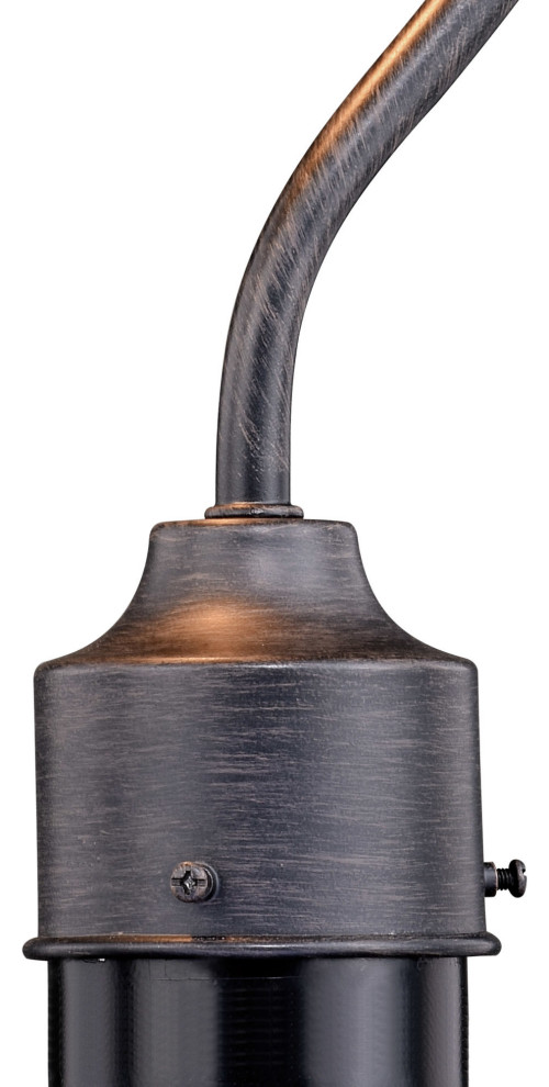 Vaxcel Lighting T0348 Outland 1 Light 20 quotTall Outdoor Single   Rustic   Post Lights   by HedgeApple  Houzz