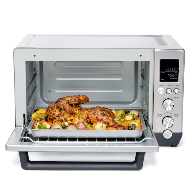 GE 6-Slice Stainless Steel Convection Toaster Oven (1500-Watt)