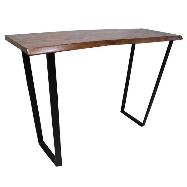 Decor Therapy Foxworth Iron and Wood Console Table