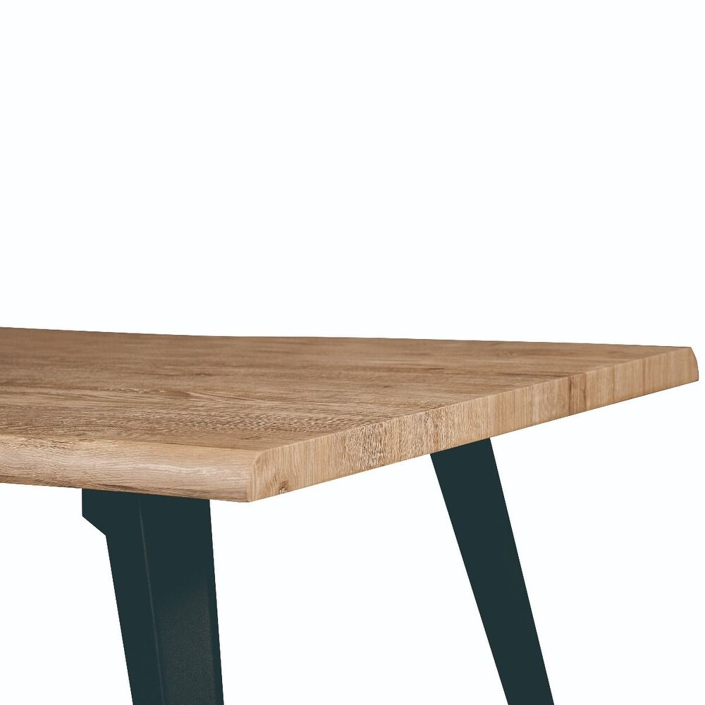 LeisureMod Ravenna Rectangular Wood 63\