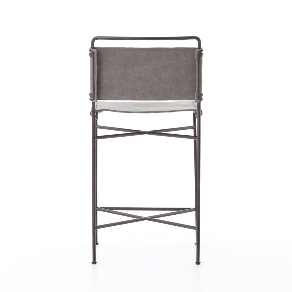 Wharton Counter Stool (Grey)