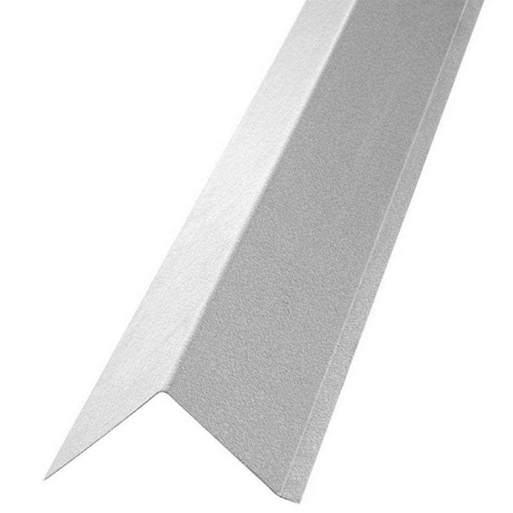 Gibraltar Building Products 1-14 in. x 1-12 in. x 10 ft. Galvanized Steel Drip Edge Flashing 15539