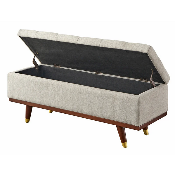 angelo:HOME Storage Ottoman - Tate (beige)