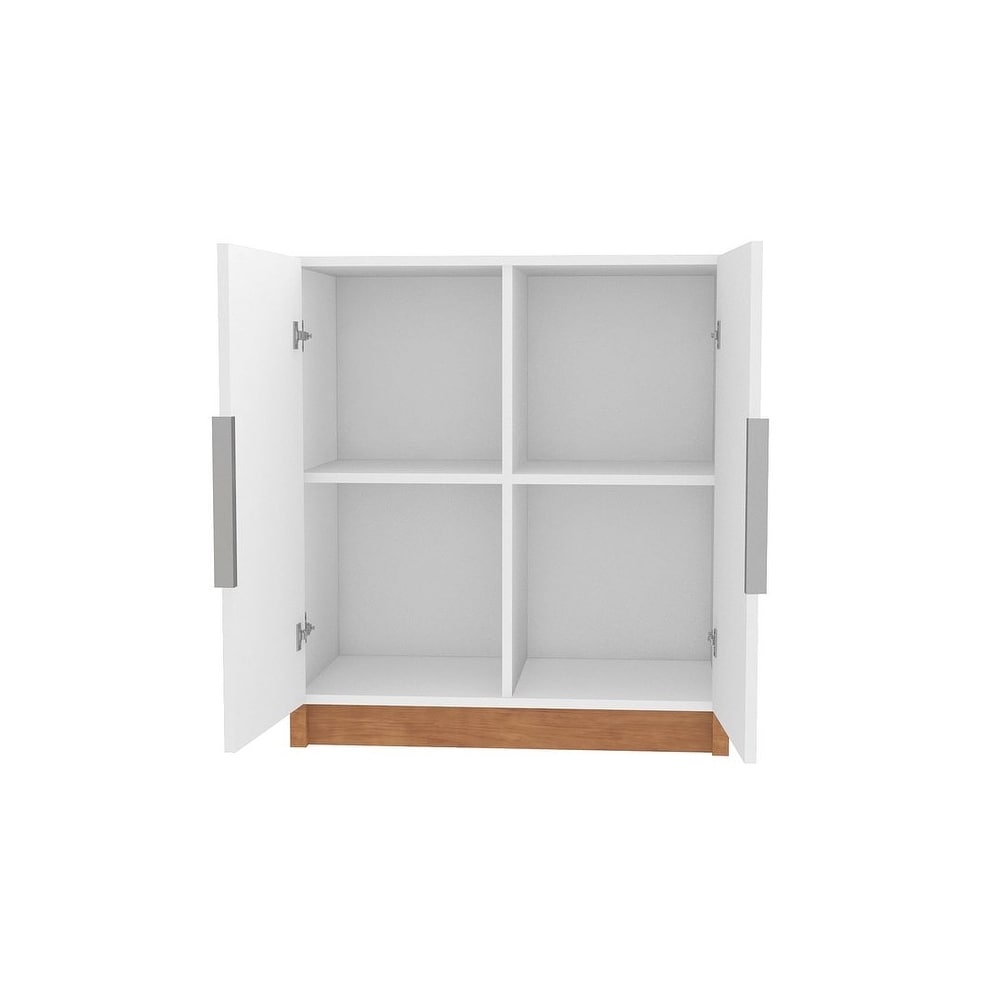 Manhattan Comfort Cornelia 4 Shelf Cabinet