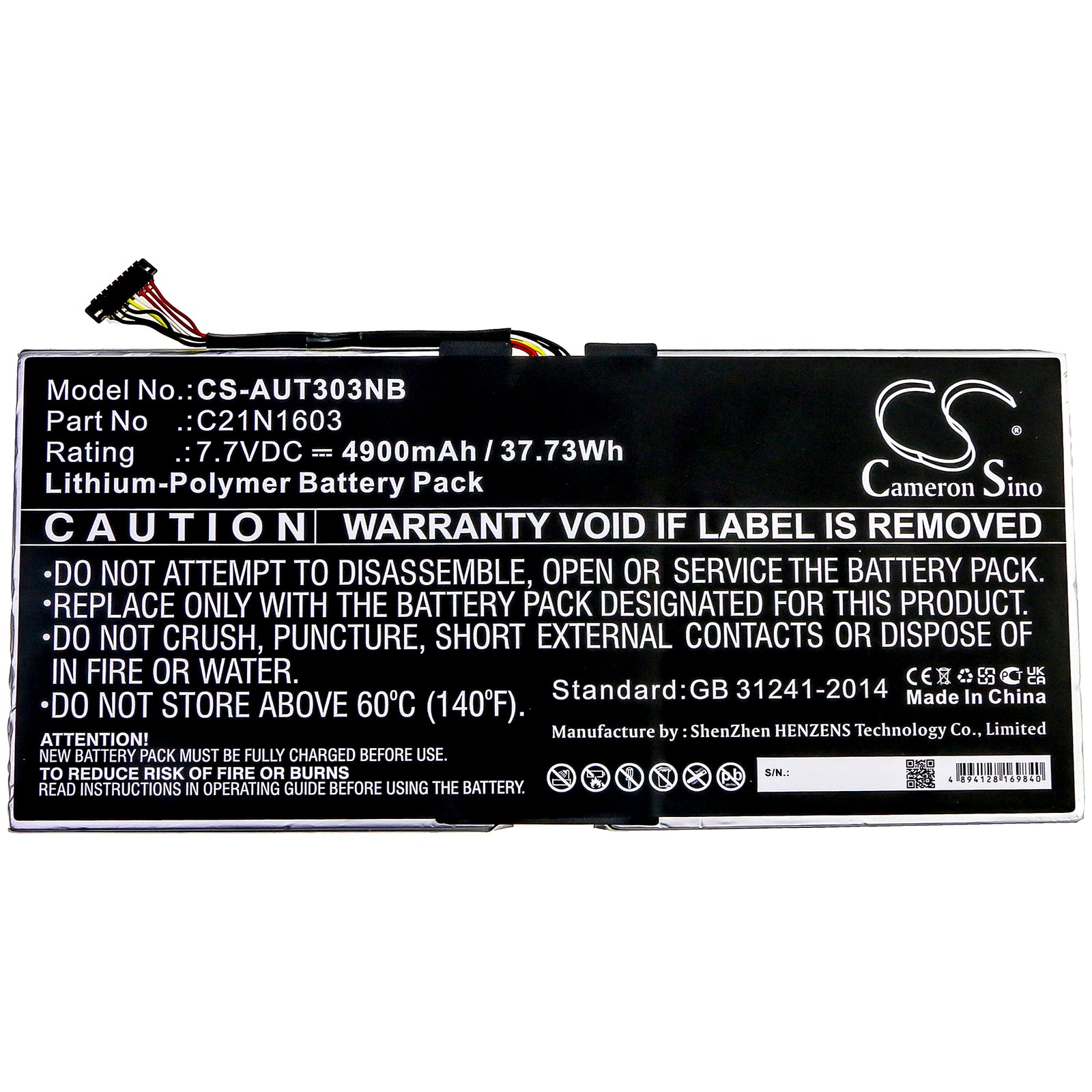 Asus B9440UA B9440UAXS51 T302 T302C T302CA T303 T Replacement Battery BatteryClerkcom Laptop and Notebook