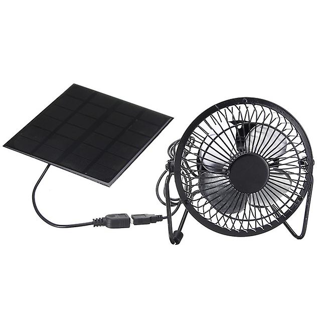 Solar Fan Portable Solar Exhaust Fan For Office Outdoor Dog Coop