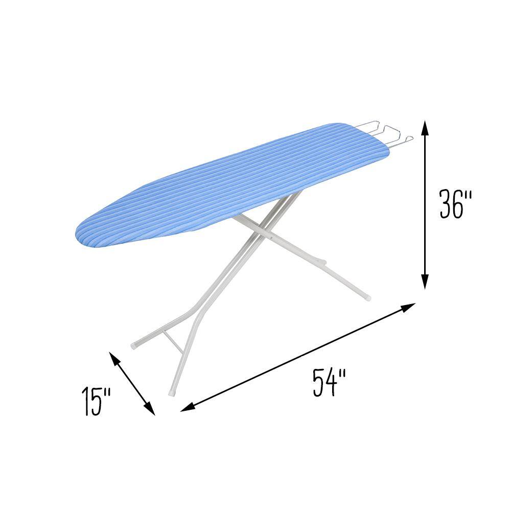 Honey-Can-Do 4-Leg Ironing Board with Retractable Iron Rest BRD-09486