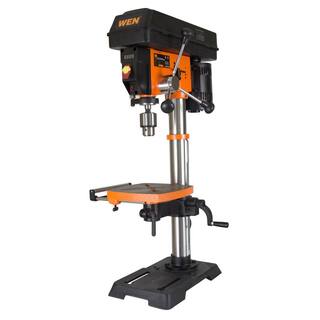 WEN 5-Amp 12 in. Variable Speed Cast Iron Benchtop Drill Press with Laser Work Light and 58 in. Chuck Capacity 4214T