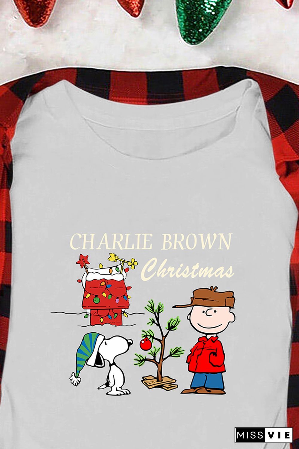 Christmas Printed Graphic Tees for Women Wholesale Short Sleeve T shirts Top