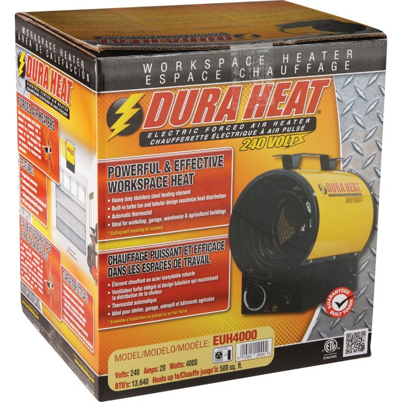 Dura Heat Electric Space Heater Yellow 16.7A