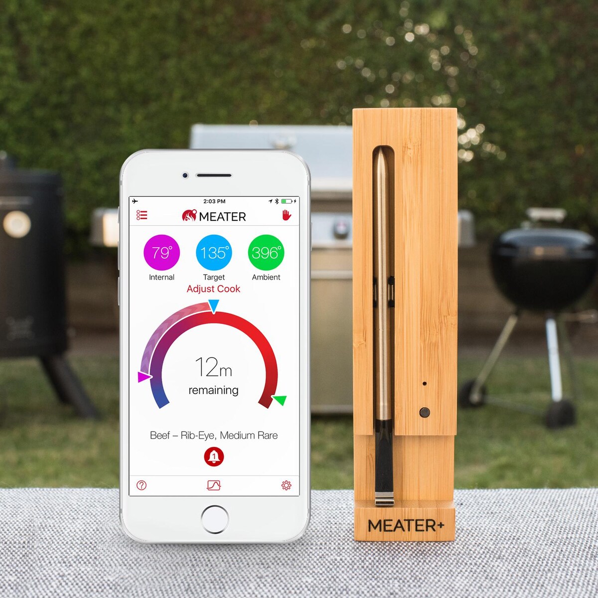 MEATER+ Ext. Range Wireless Bluetooth Meat Thermometer